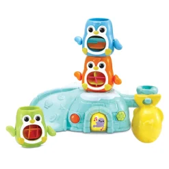 VTech Baby                    Jouet 1, 2, 3, empilo pingouins    Multicolore