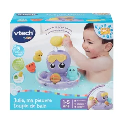 VTech Baby                    Jouet Julie ma pieuvre toupie de bain    Multicolore