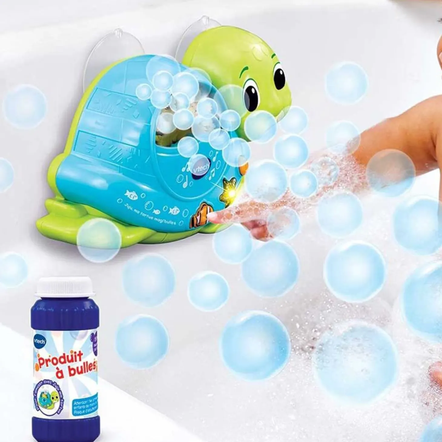 VTech Baby Juju ma tortue magi bulles Vert