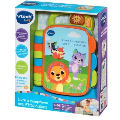 VTech Baby Livre à comptines des p'tits loulous Multicolore