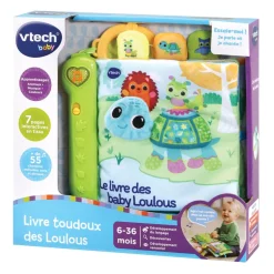 VTech Baby Livre toudoux des loulous Multicolore