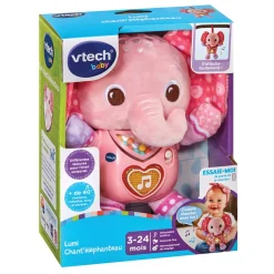 VTech Baby Lumi chant'elephanteau Rose