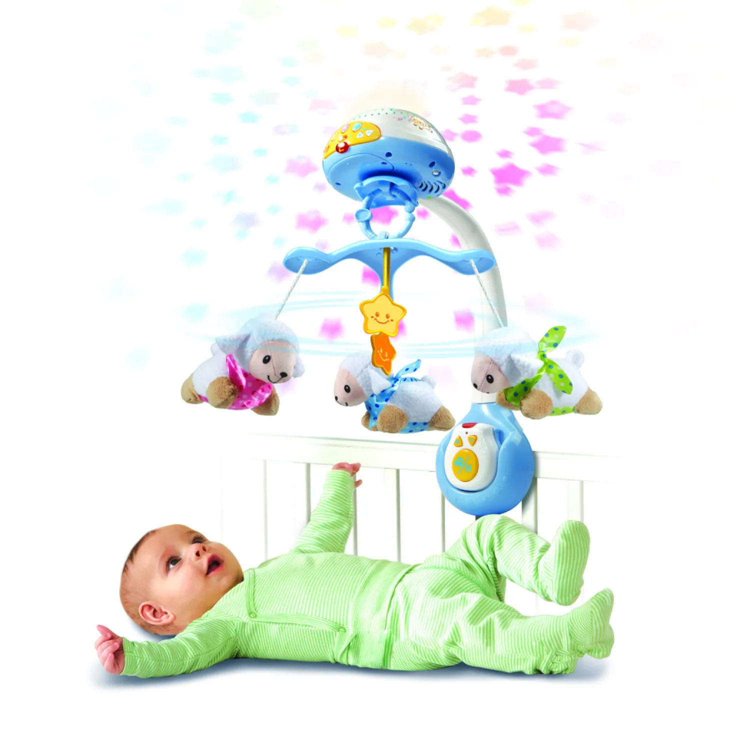 VTech Baby Lumi mobile Compte-moutons Bleu