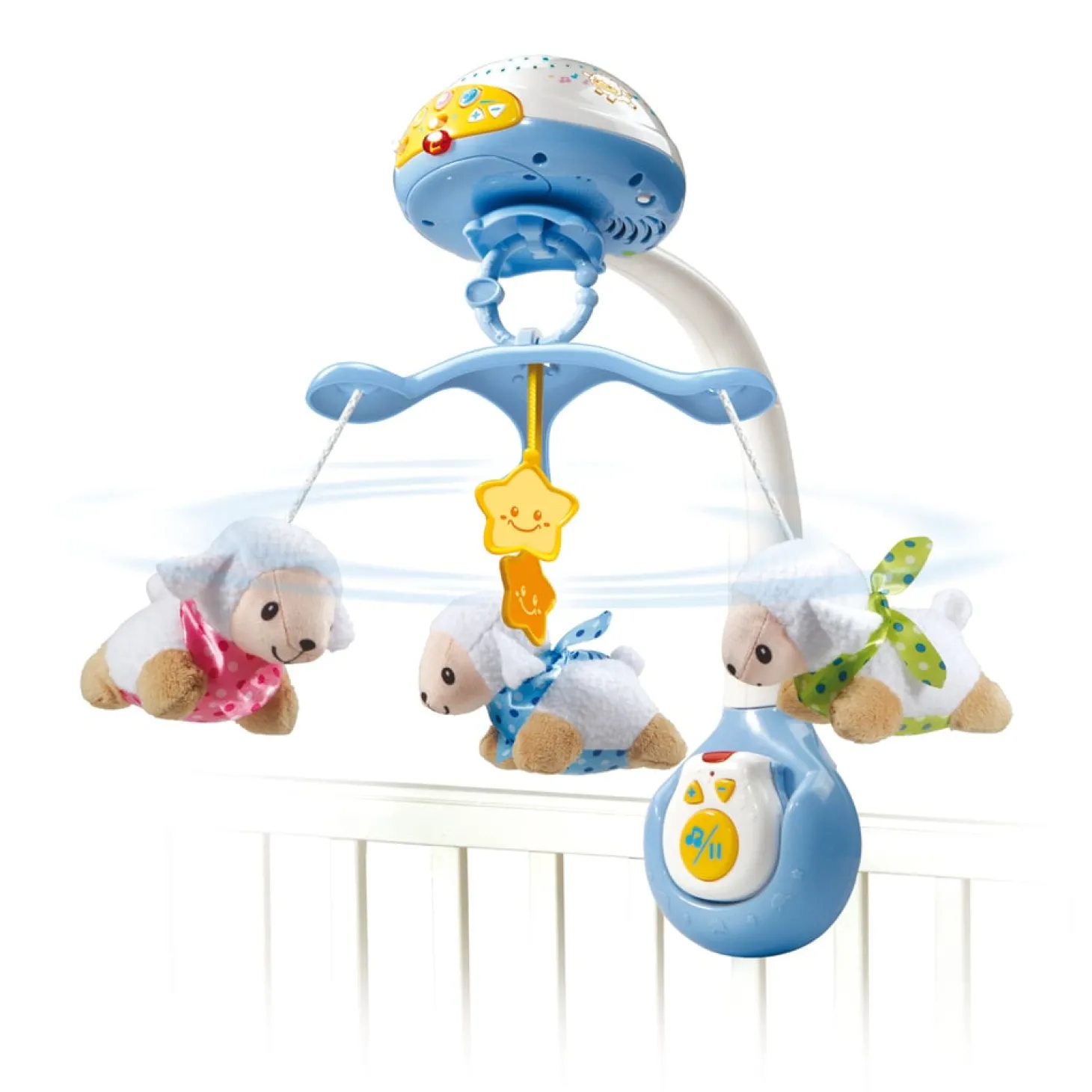 VTech Baby Lumi mobile Compte-moutons Bleu