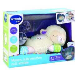 VTech Baby                    Manon, lumi mouton nuit étoilée 3 en 1    Blanc