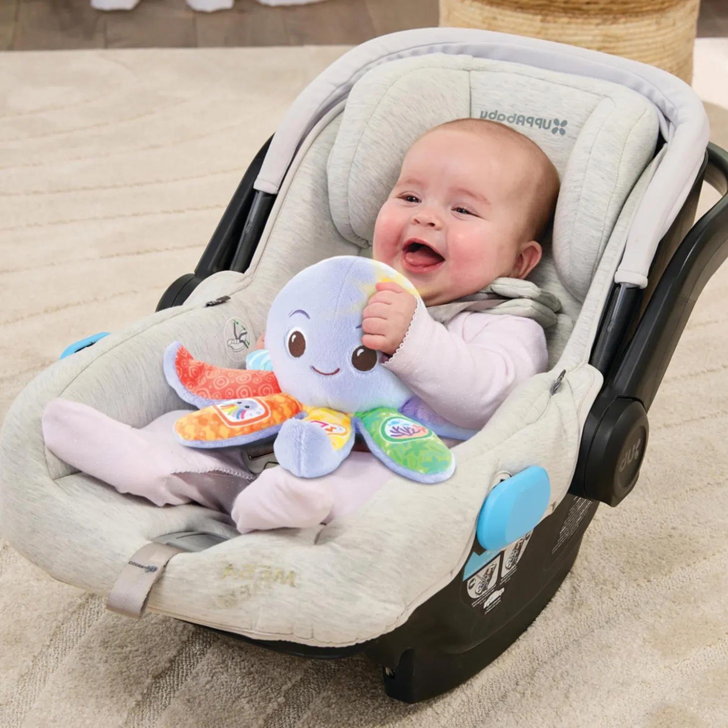 VTech Baby Peluche musicale Lila lumi pieuvre Violet