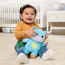 VTech Baby                    Peluche Théo mon hippo calin    Bleu