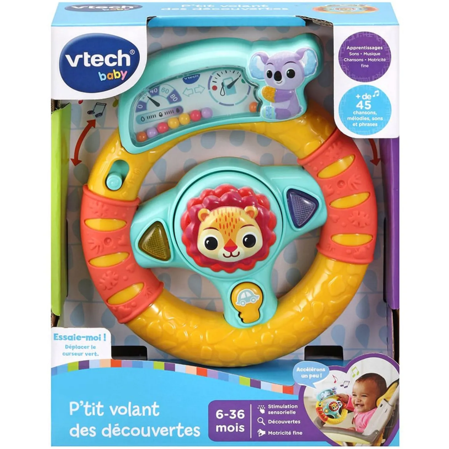 VTech Baby P'tit volant des découvertes Multicolore