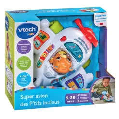 VTech Baby Super avion des p'tits loulous Multicolore