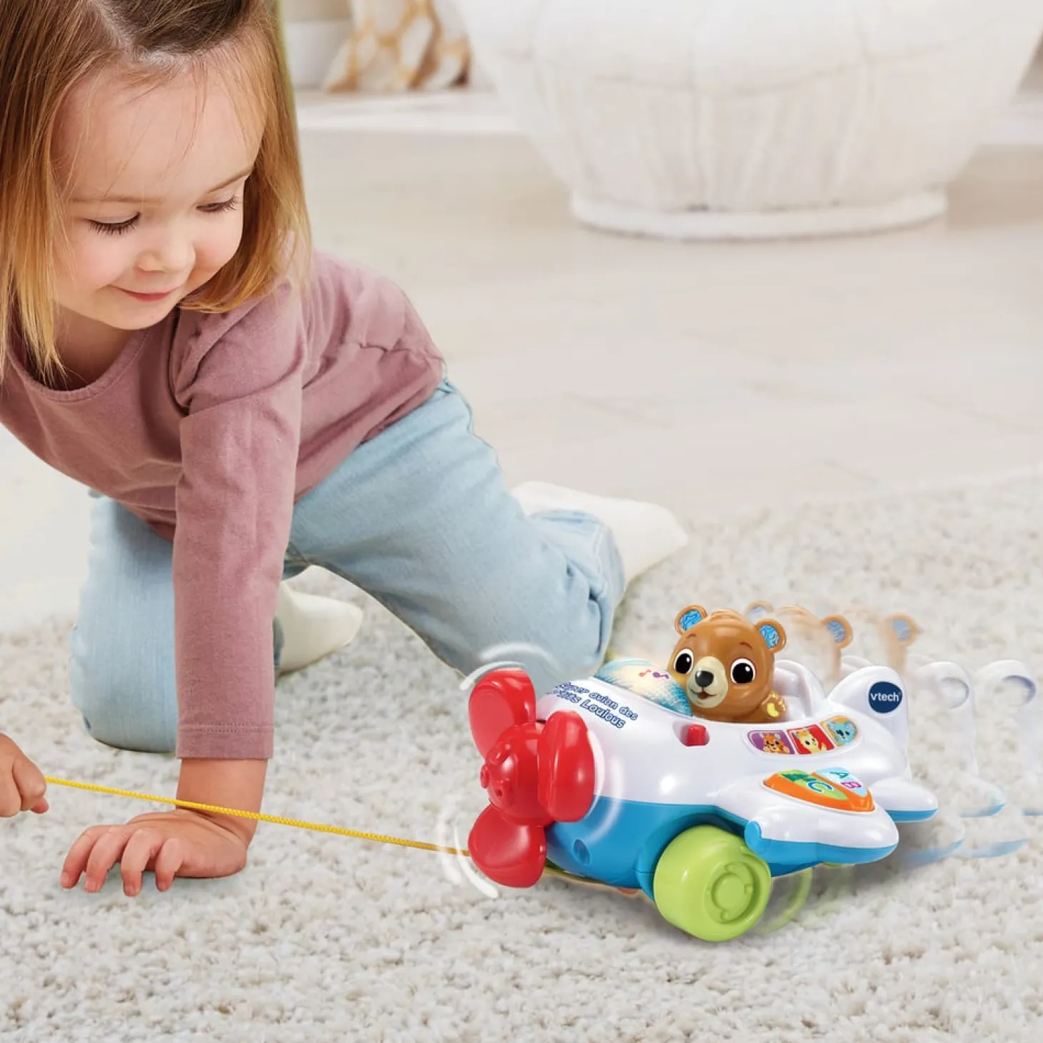 VTech Baby Super avion des p'tits loulous Multicolore