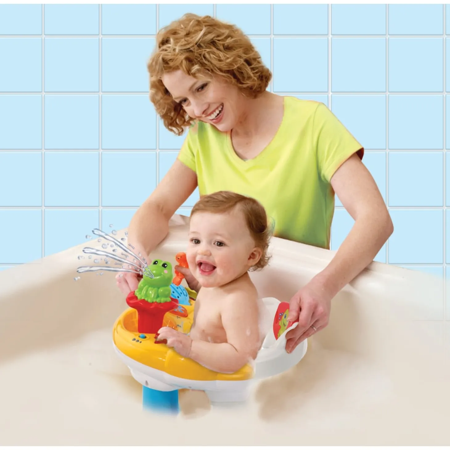 VTech Baby Super siège de bain interactif 2 en 1