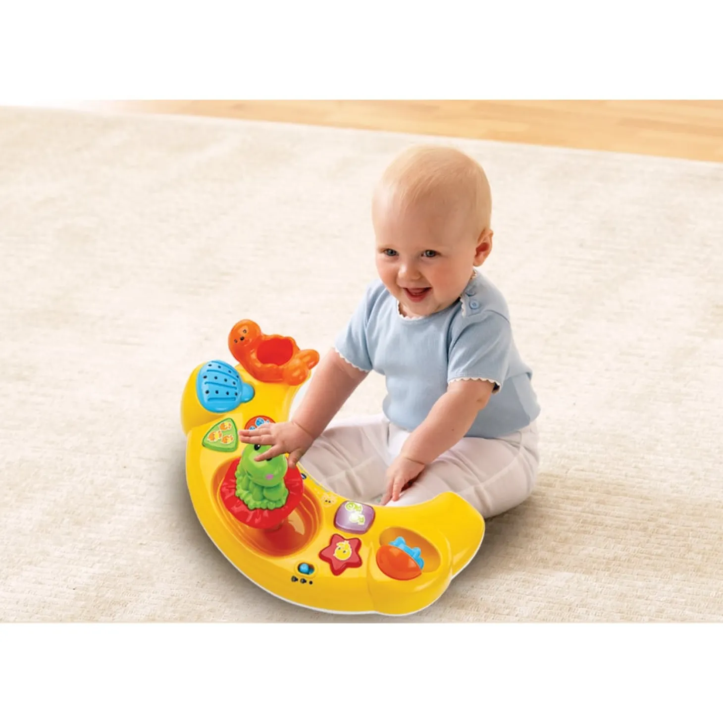 VTech Baby Super siège de bain interactif 2 en 1