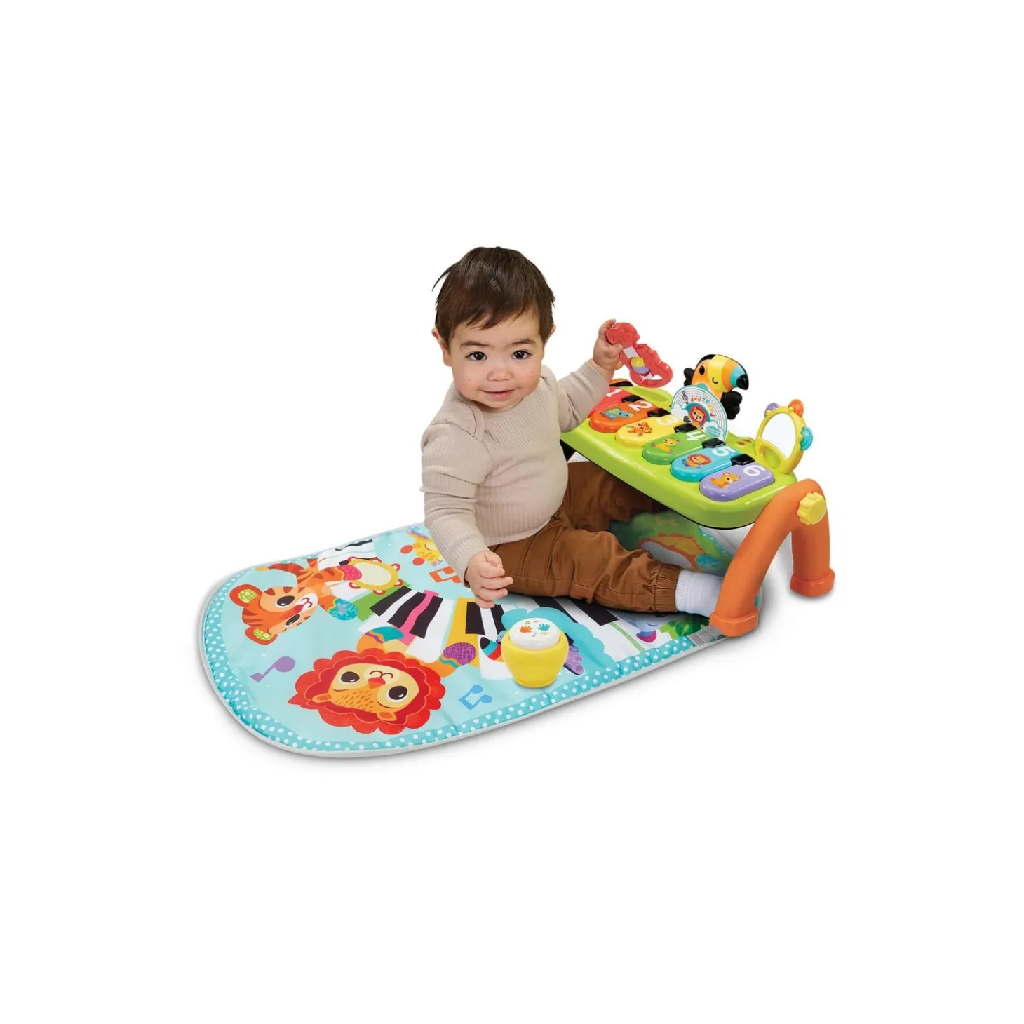 VTech Baby Tapis tap tap piano évolutif Multicolore