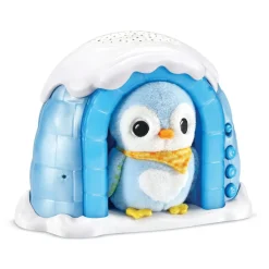 VTech Baby Veilleuse p'tit pingouin nuit etoilee Multicolore