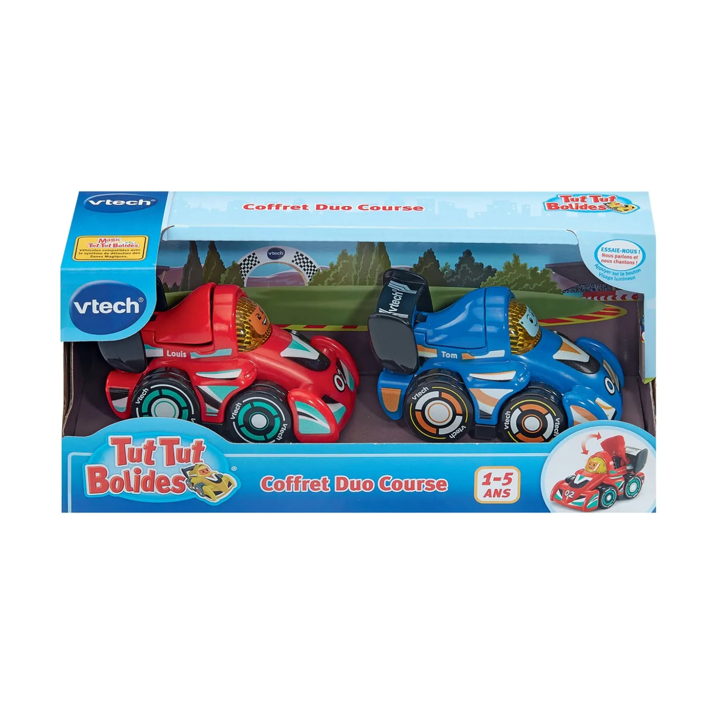 Vtech Coffret duo course Tut tut bolides Multicolore