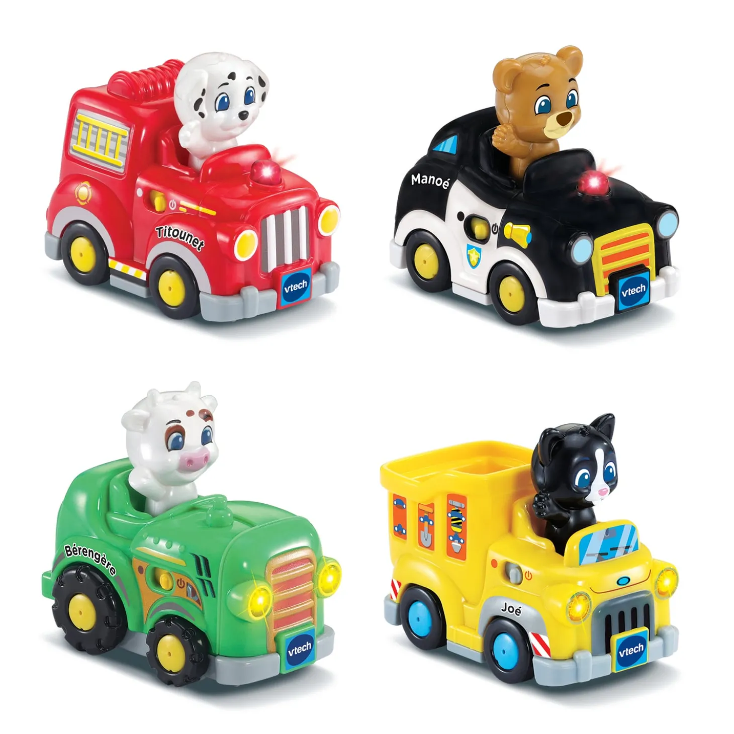 Vtech Véhicules animaux Tut tut bolides Multicolore