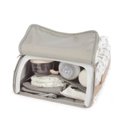 Walking Mum Réhausseur transportable Chaise haute Botton Fleurs Beige