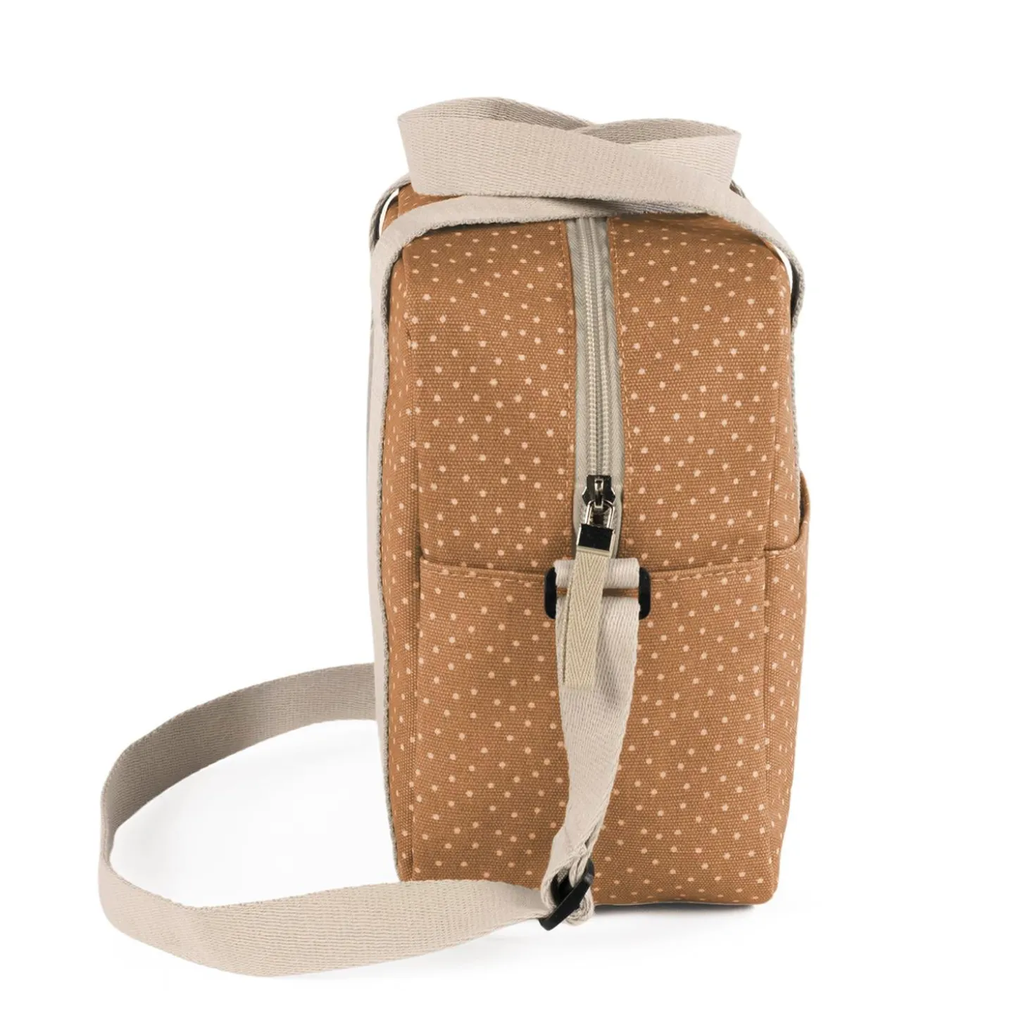 Walking Mum Sac Isotherme pour biberons à pois Poppy Cannelle