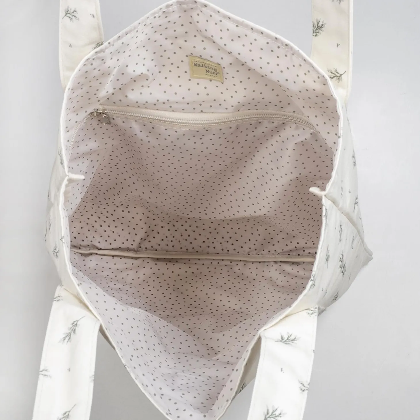 Walking Mum Sac à langer Shopper Mimosa Green