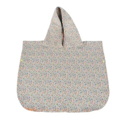 Walking Mum Serviette poncho Fleurs Vert