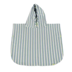Walking Mum Serviette poncho Rayures Vert