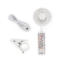 Walking Mum                    Ventilateur de poussette Flowers    Vert