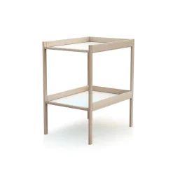 Webaby Table à langer Simple Hêtre Brut