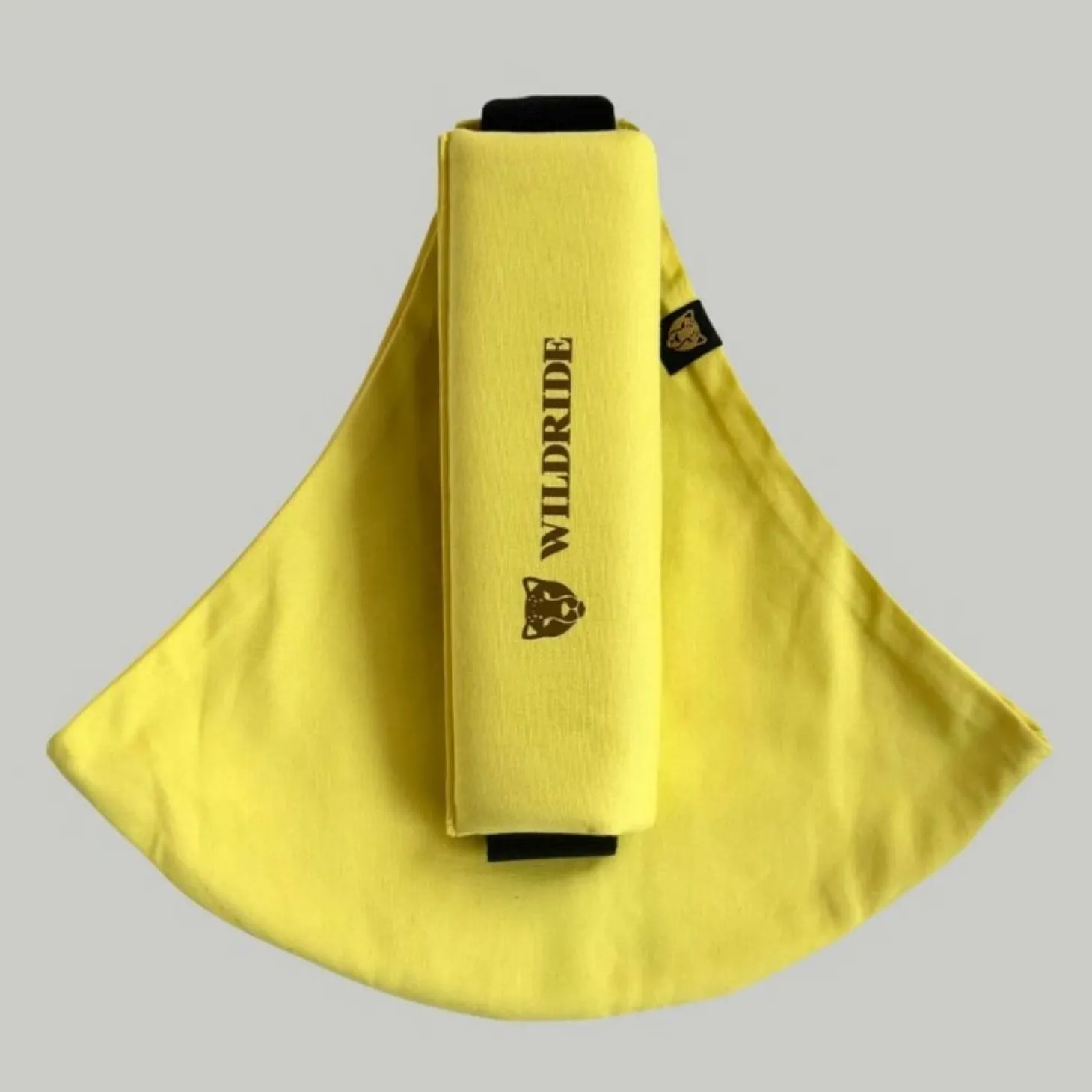 WILDRIDE Porte Enfant en Coton Lemon 9 mois - 4 ans