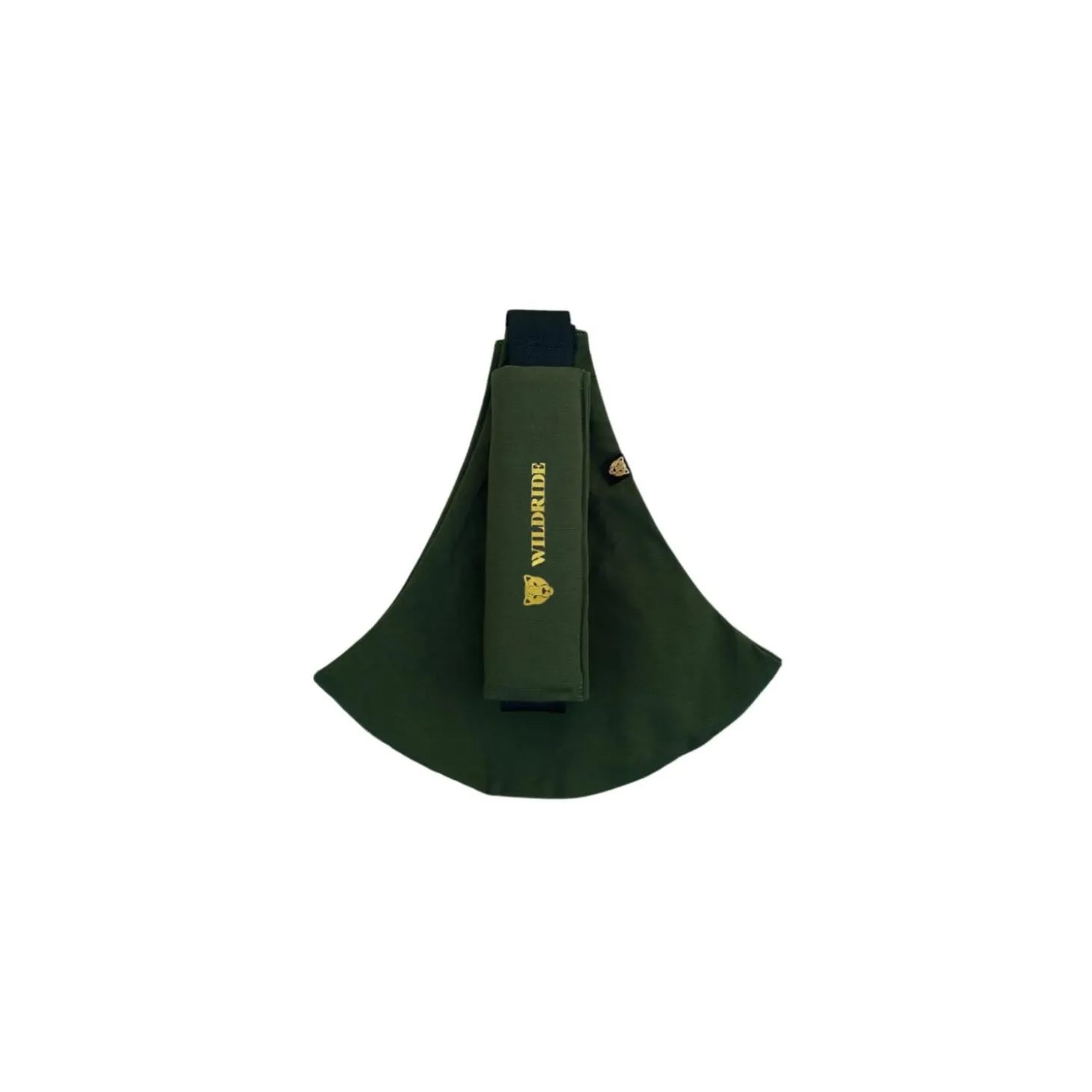 WILDRIDE Porte Enfant en Coton Army Green 9 mois - 4 ans