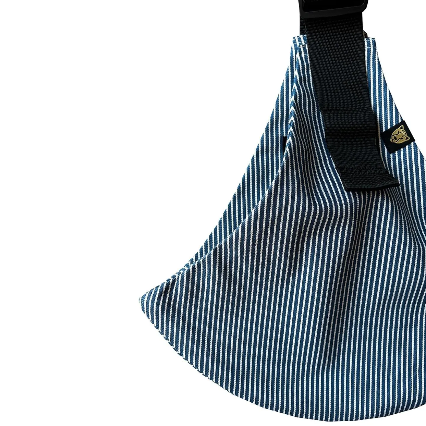 WILDRIDE Porte Enfant en Jeans Indigo stripe 9 mois - 4 ans
