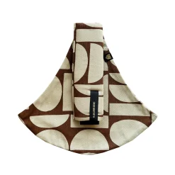 WILDRIDE Porte Enfant imprimé Boho beige/brown 9 mois - 4 ans