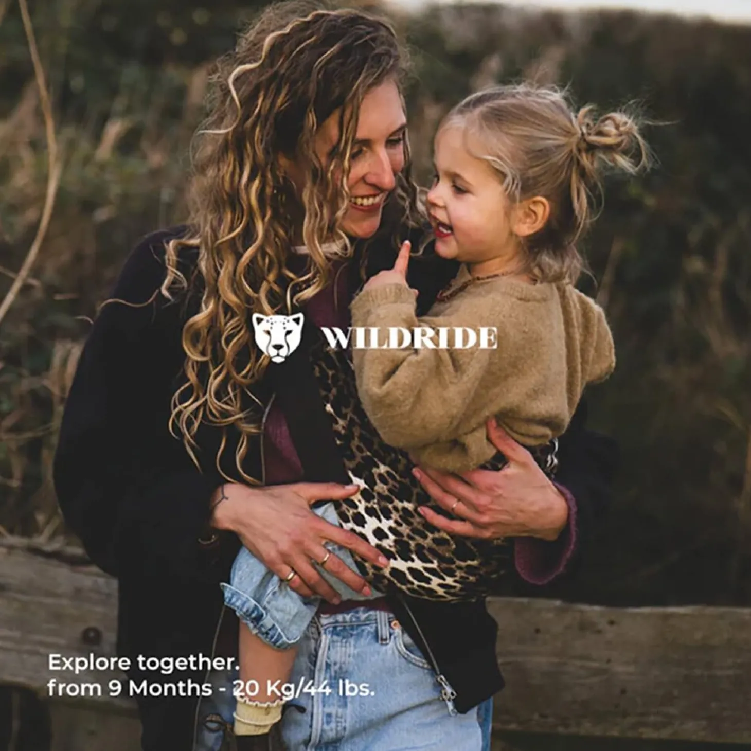 WILDRIDE Porte Enfant imprimé Marie Marie
