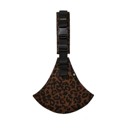 WILDRIDE Porte Enfant imprimé Brown leopard 9 mois - 4 ans