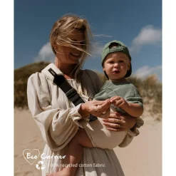 WILDRIDE Porte Enfant Matériau Recyclé Eco Natural White