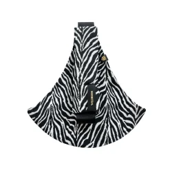 WILDRIDE Porte Enfant Premium Black zebra 9 mois - 4 ans