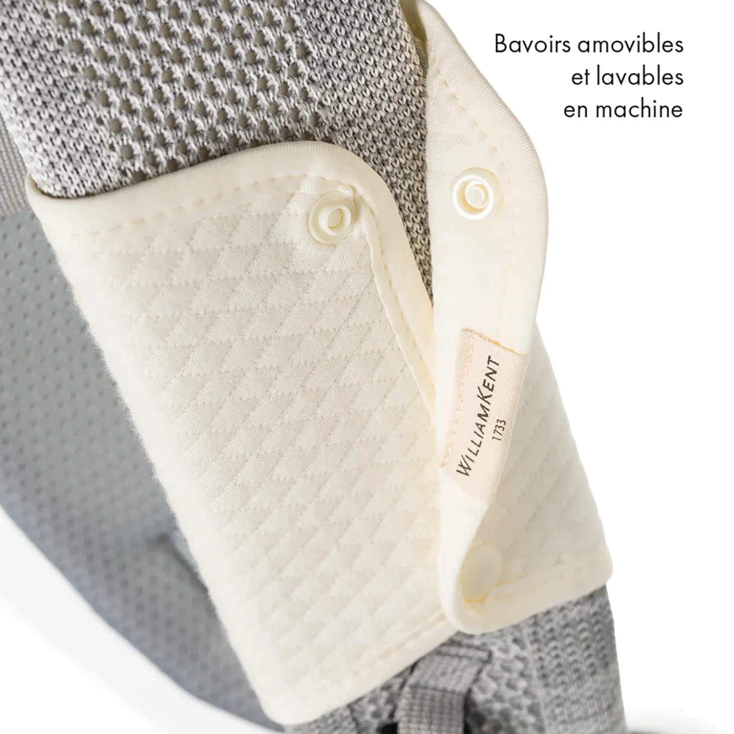 William Kent 1733 Porte-Bebe Ergo Twist Gris
