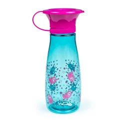 Wowcup Gourde 360 ° enfant avec couvercle Cochons 350 ml
