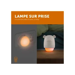 Zazu                    Veilleuse Benny compacte nomade    Beige