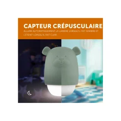 Zazu                    Veilleuse Benny compacte nomade    Beige