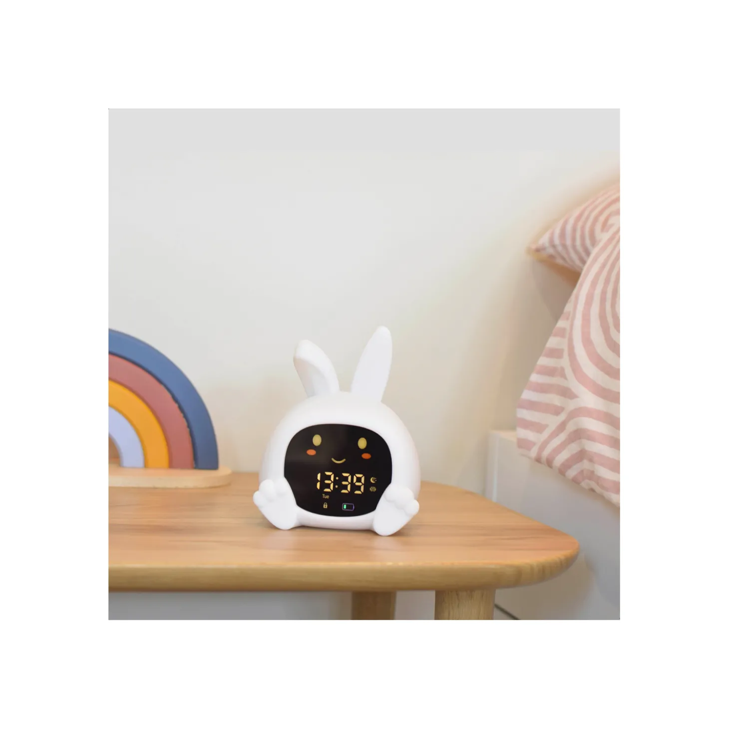 Zazu Veilleuse & sons Sarah Réveil éducatif Multicolore
